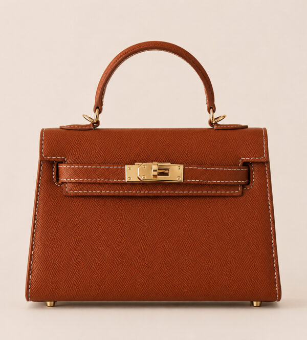 Brown Leather Handbag