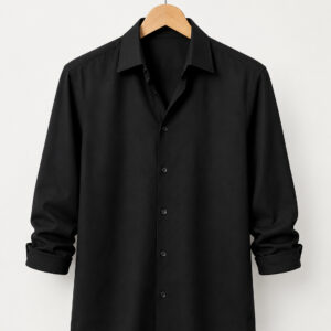 Men’s Black Long Sleeve Shirt