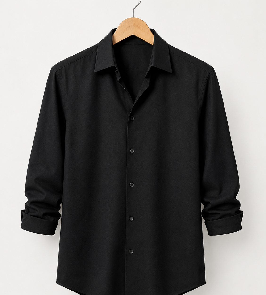 Men’s Black Long Sleeve Shirt - Image 1